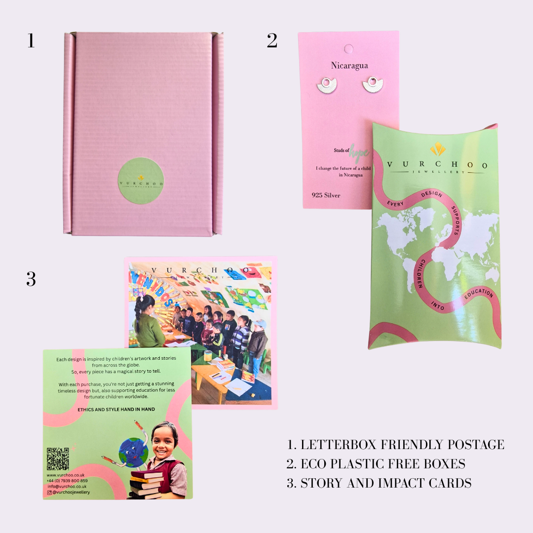 Art Moderne Silver Stud Earrings