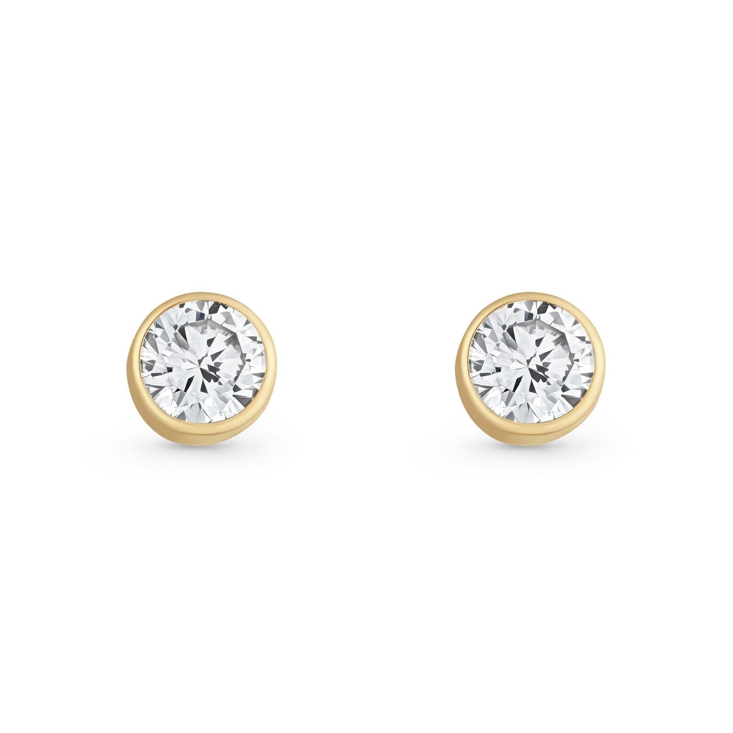 Cubic Zirconia Stud Earrings