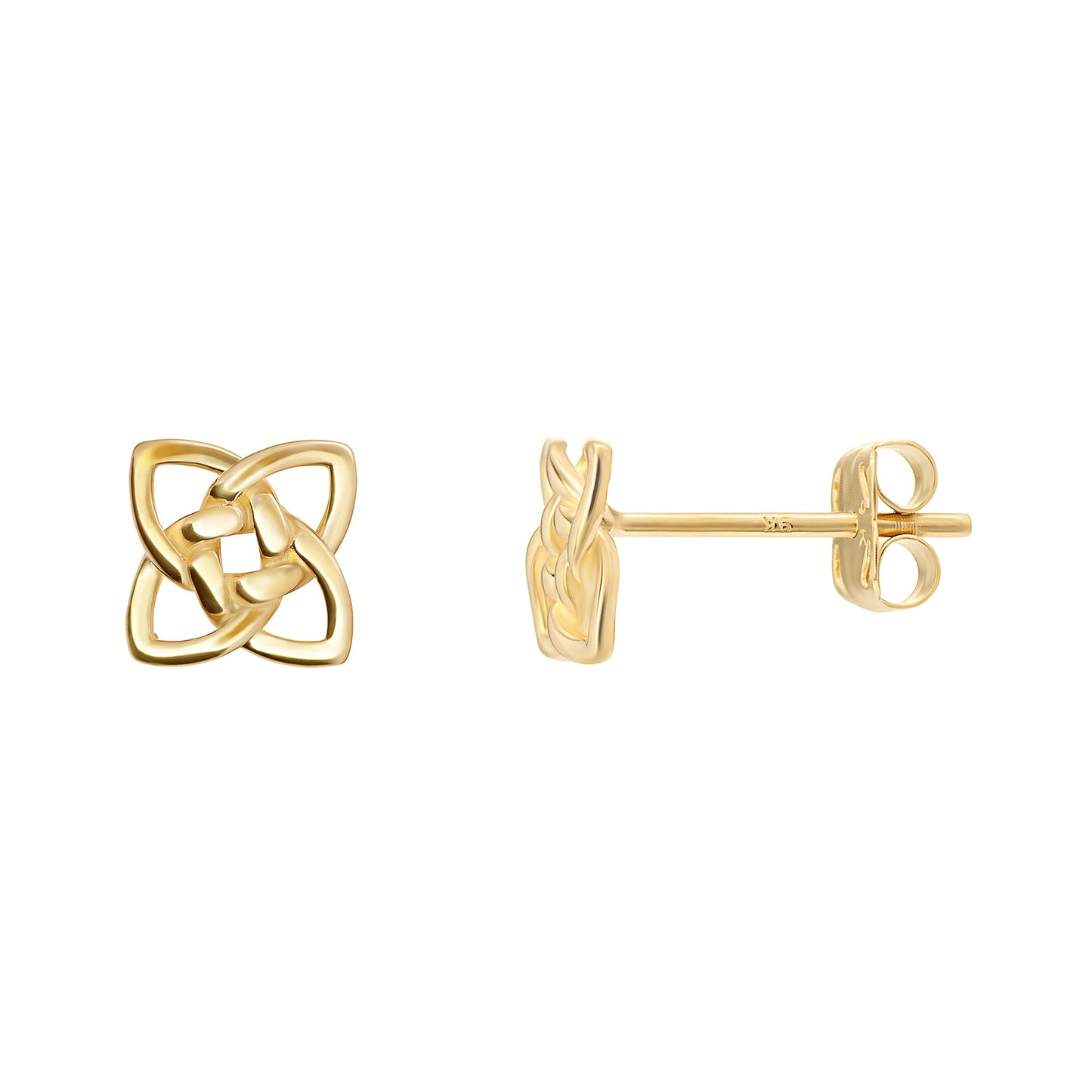 Celtic Knot Stud Earrings