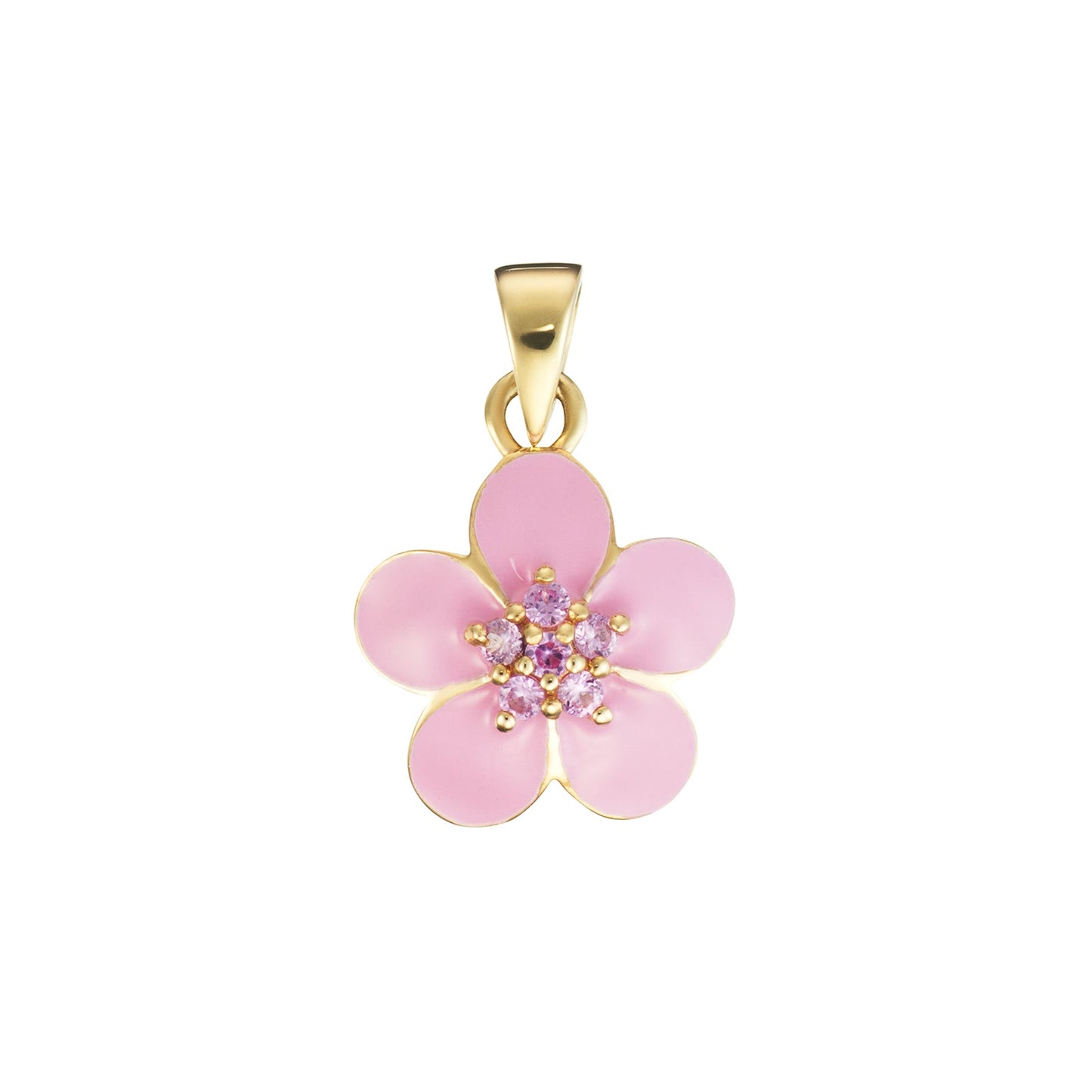 Blossom Pink Pendant Necklace