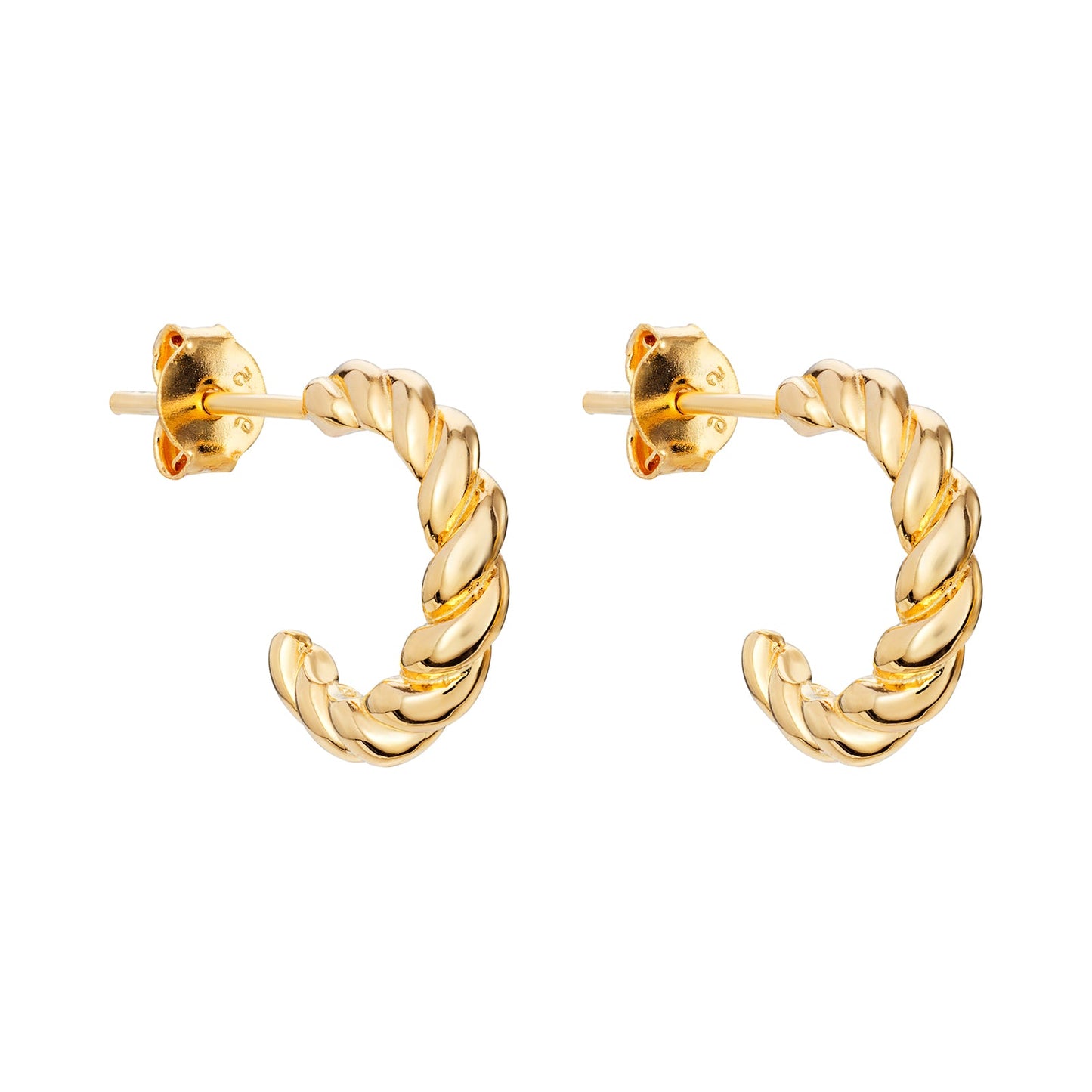 Braided Hoop Earrings
