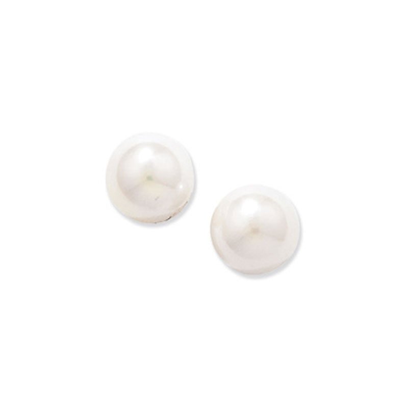 Classic Pearl Stud Earrings