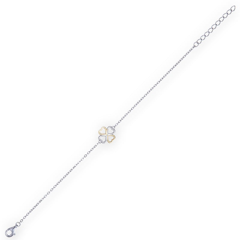 Clover Heart Bracelet
