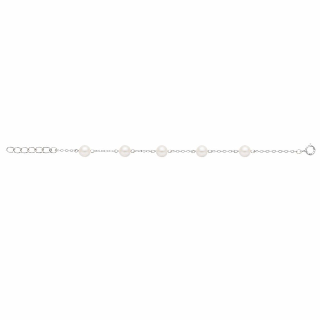 Dainty Pearl Bead Bracelet
