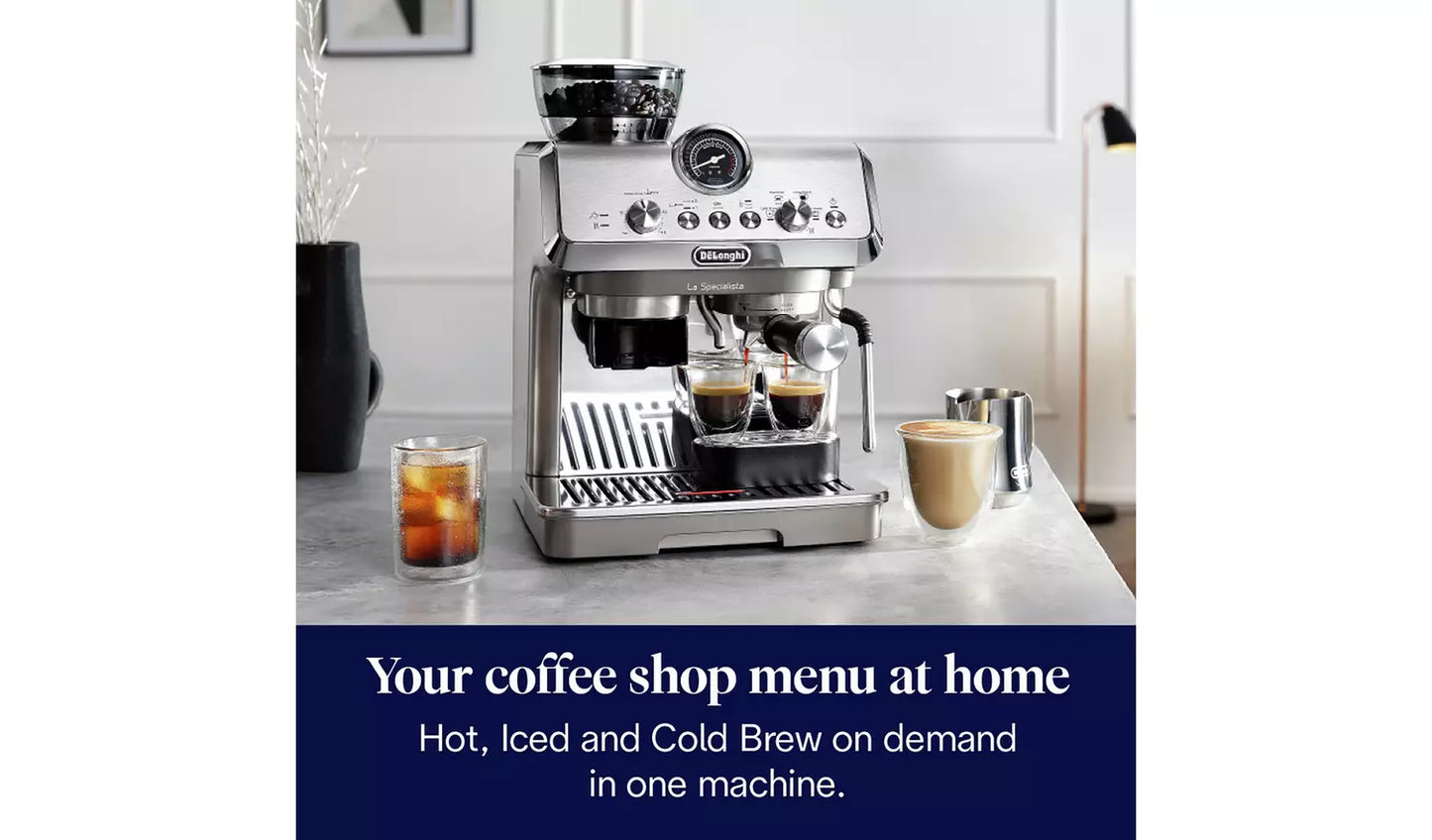 De'Longhi La Specialista Opera EC9555.M Espresso Machine - Silver