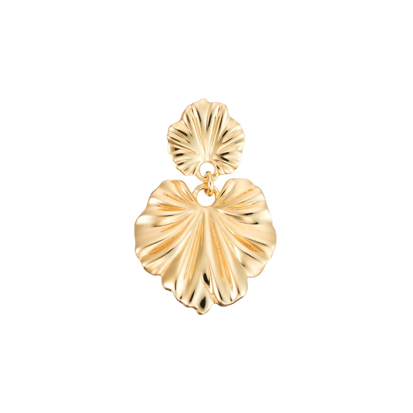 Drop Leaf Pendant Necklace