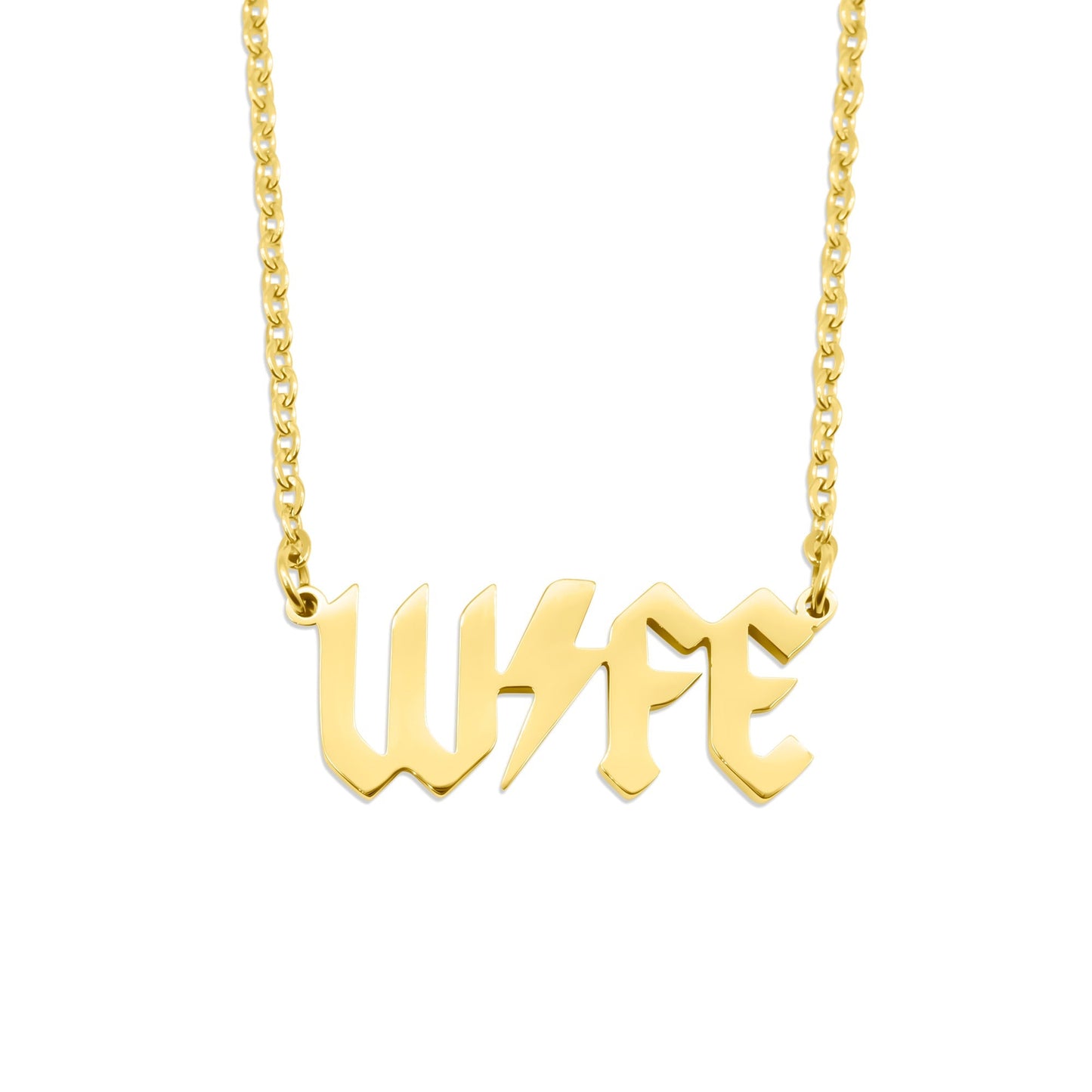 Alternative Gold WIFE Necklace