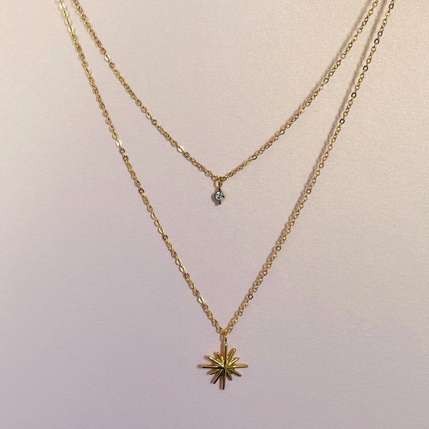 Angelique Luxe 18k Gold Plated Necklace