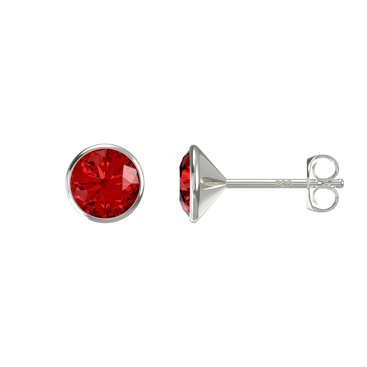 Cubic Zirconia Stud Earrings