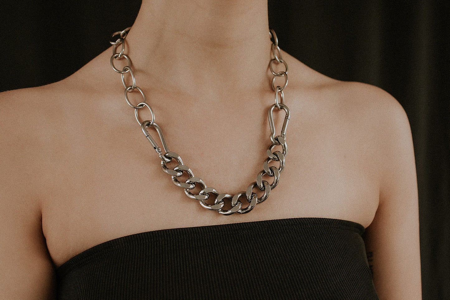 Anarchy Multi Chain Necklace
