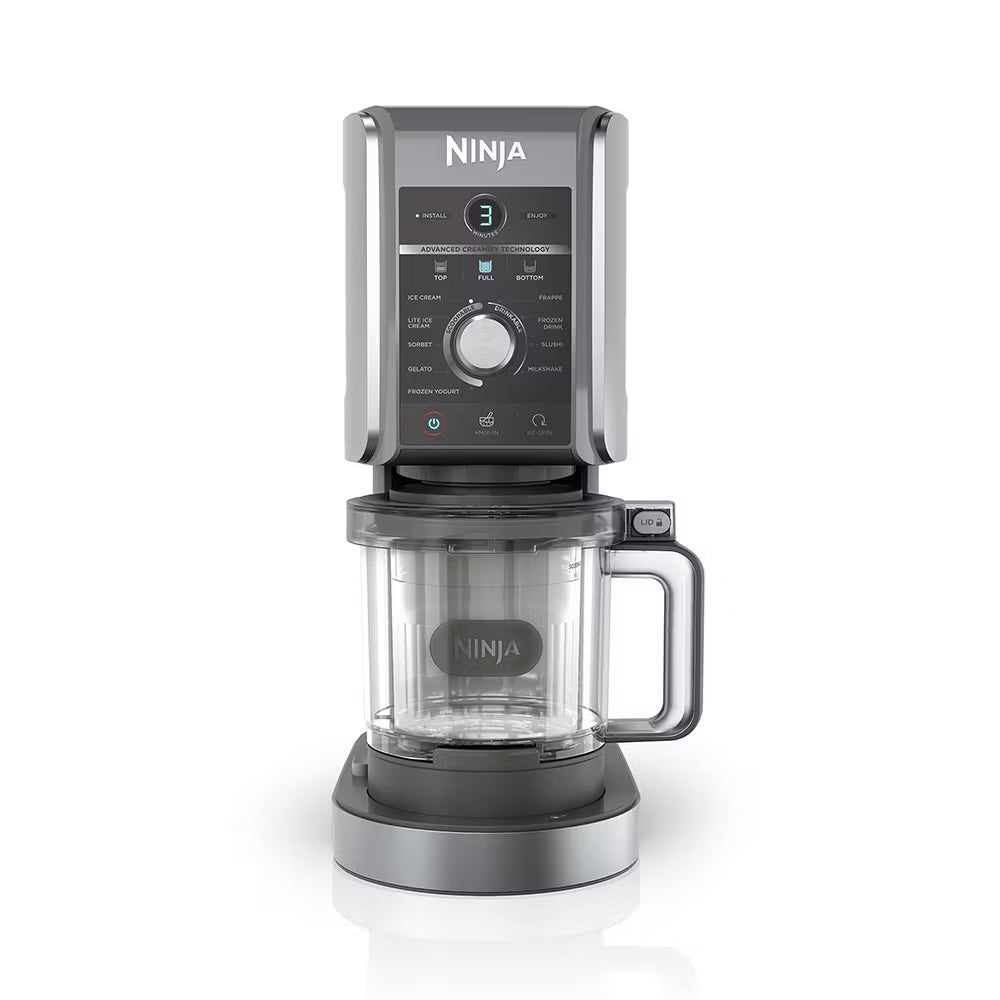 Ninja CREAMi Deluxe 10-in-1 Ice Cream and Frozen Drink Maker NC501UK