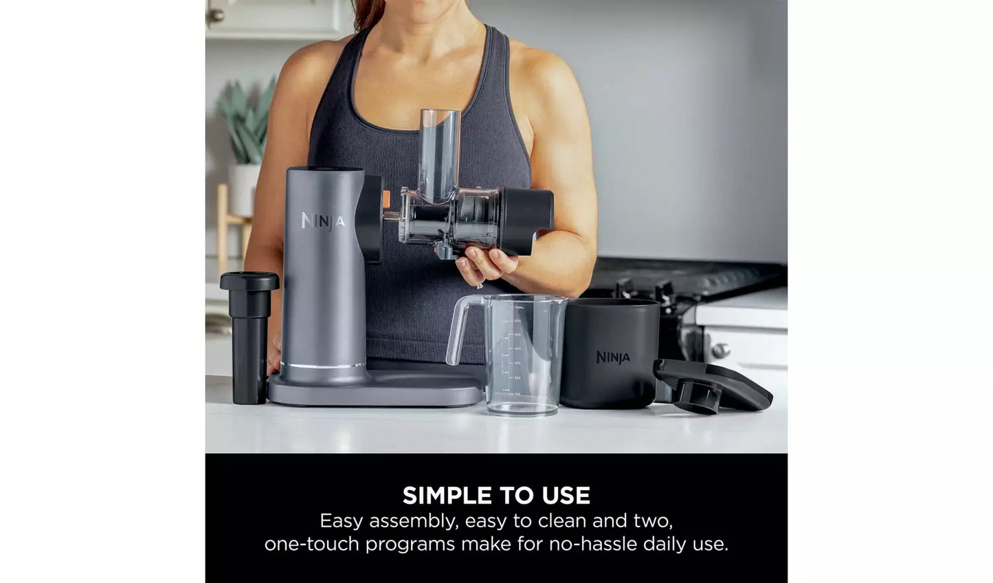 Ninja Cold Press Juicer with Anti-Clog Filter JC151UK