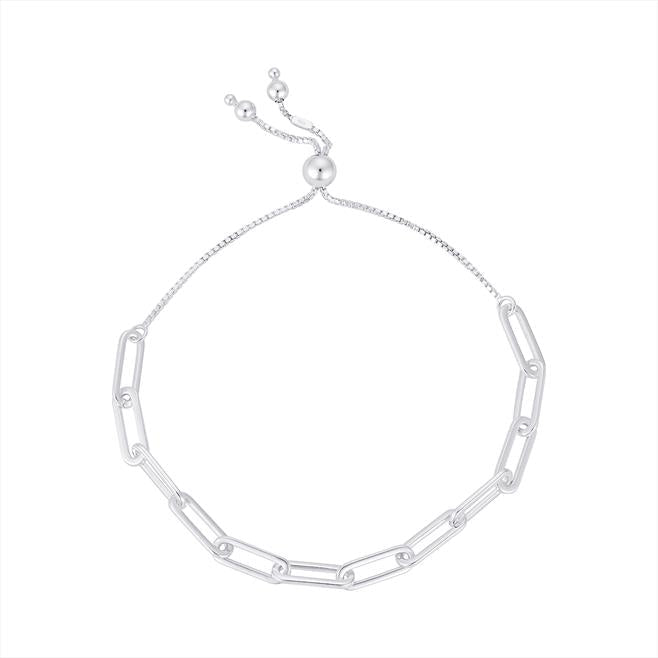 Paperclip Bolo Bracelet