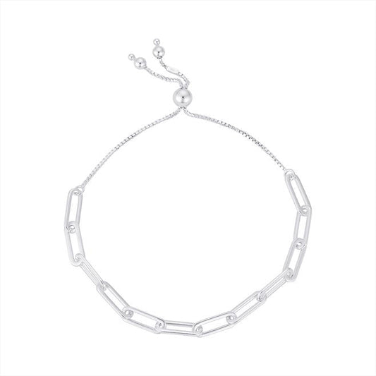 Paperclip Bolo Bracelet