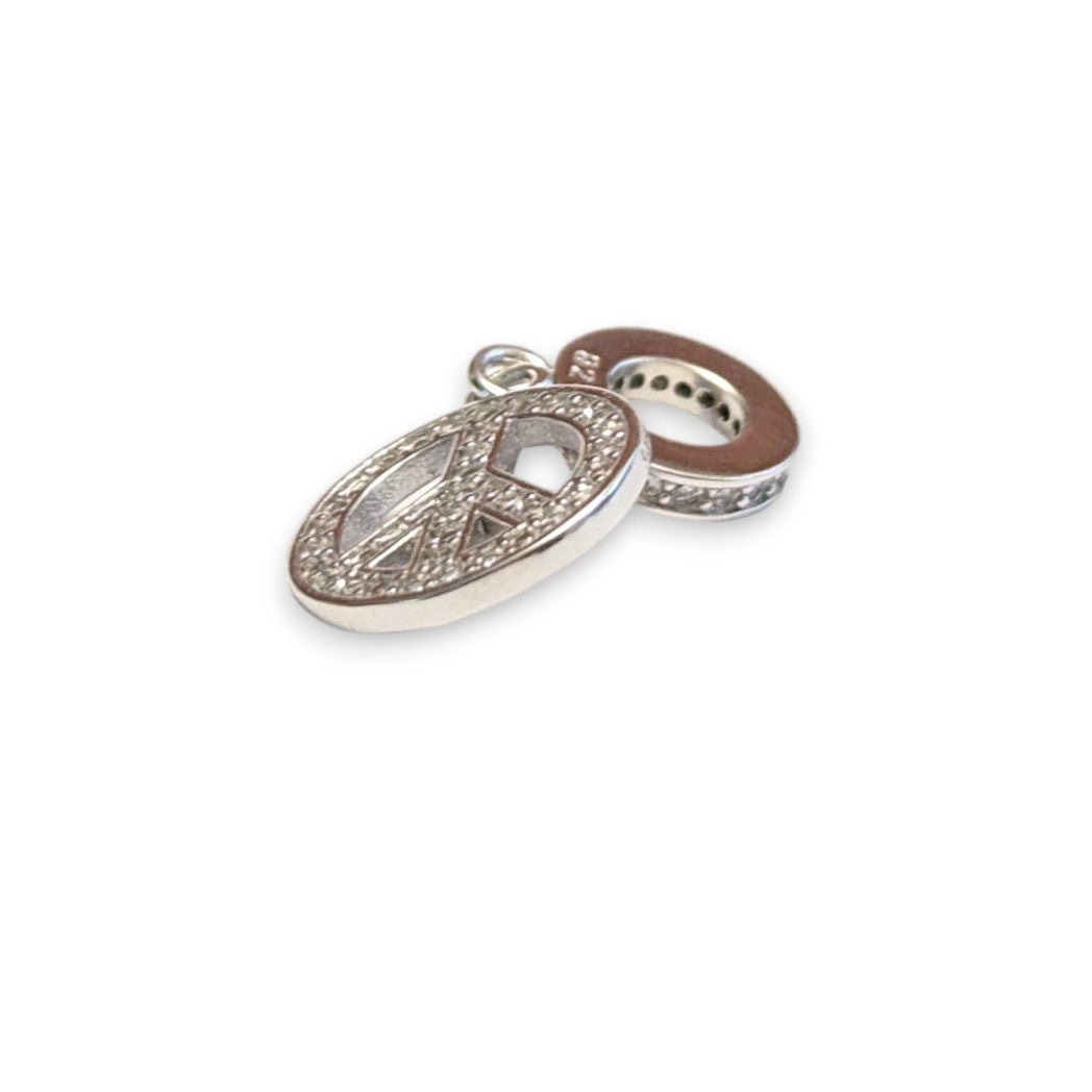 Peace Dangle Charm