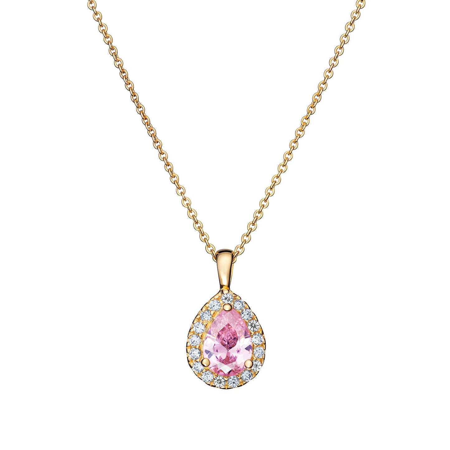 Bryony Pink Tourmaline Necklace