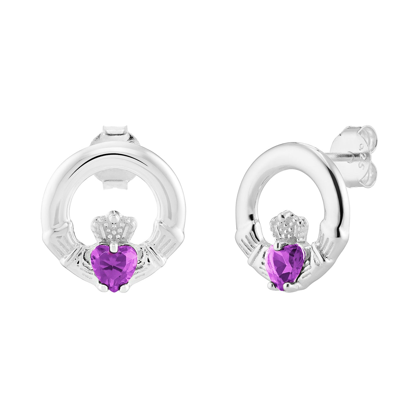 June Birthstone Claddagh Jewellery Set