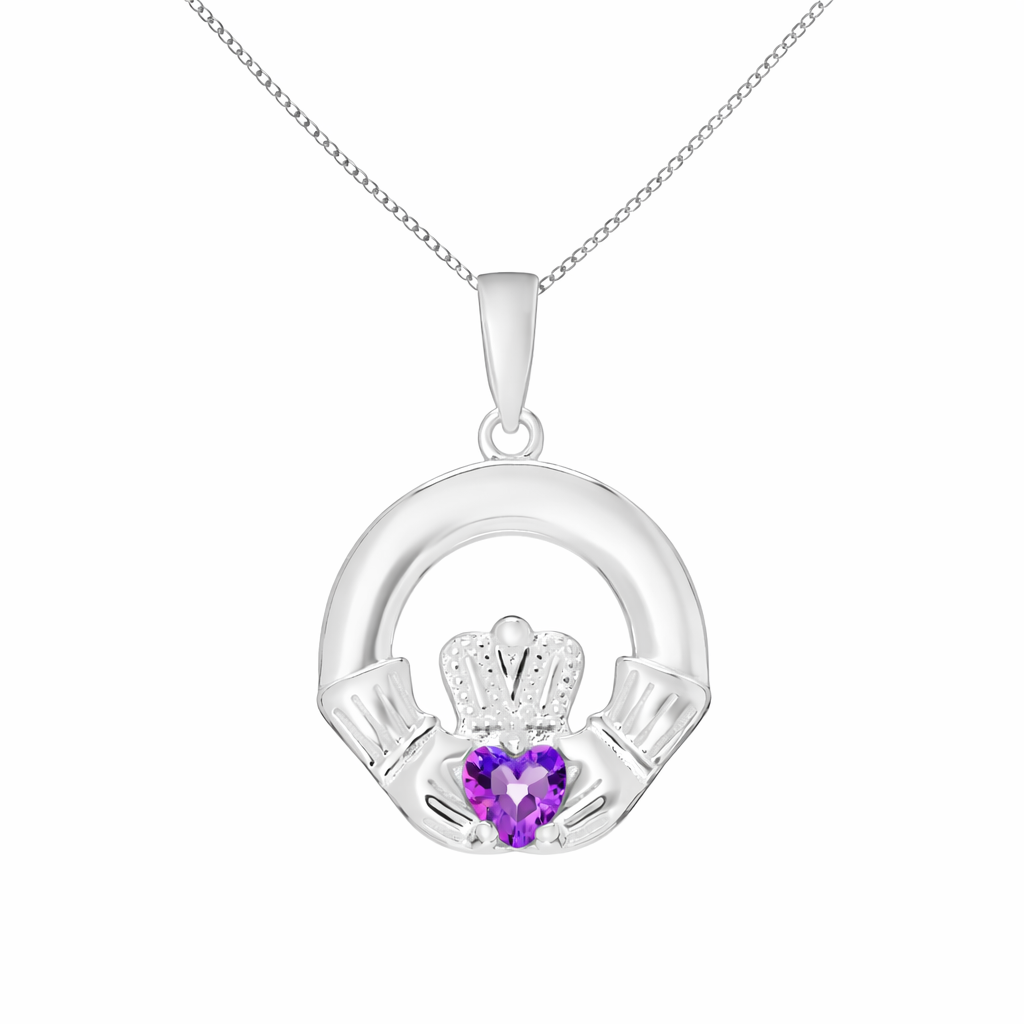June Birthstone Claddagh Jewellery Set
