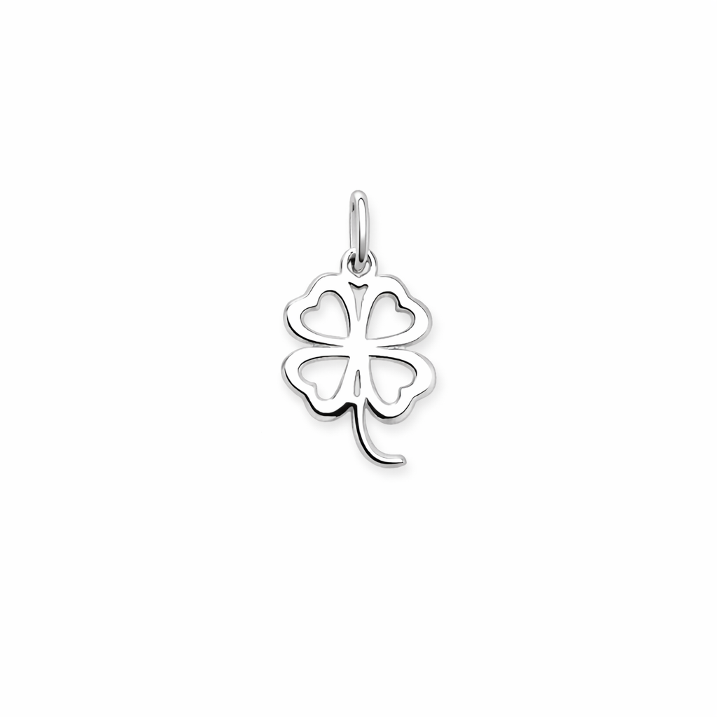 Simple Shamrock Pendant Necklace