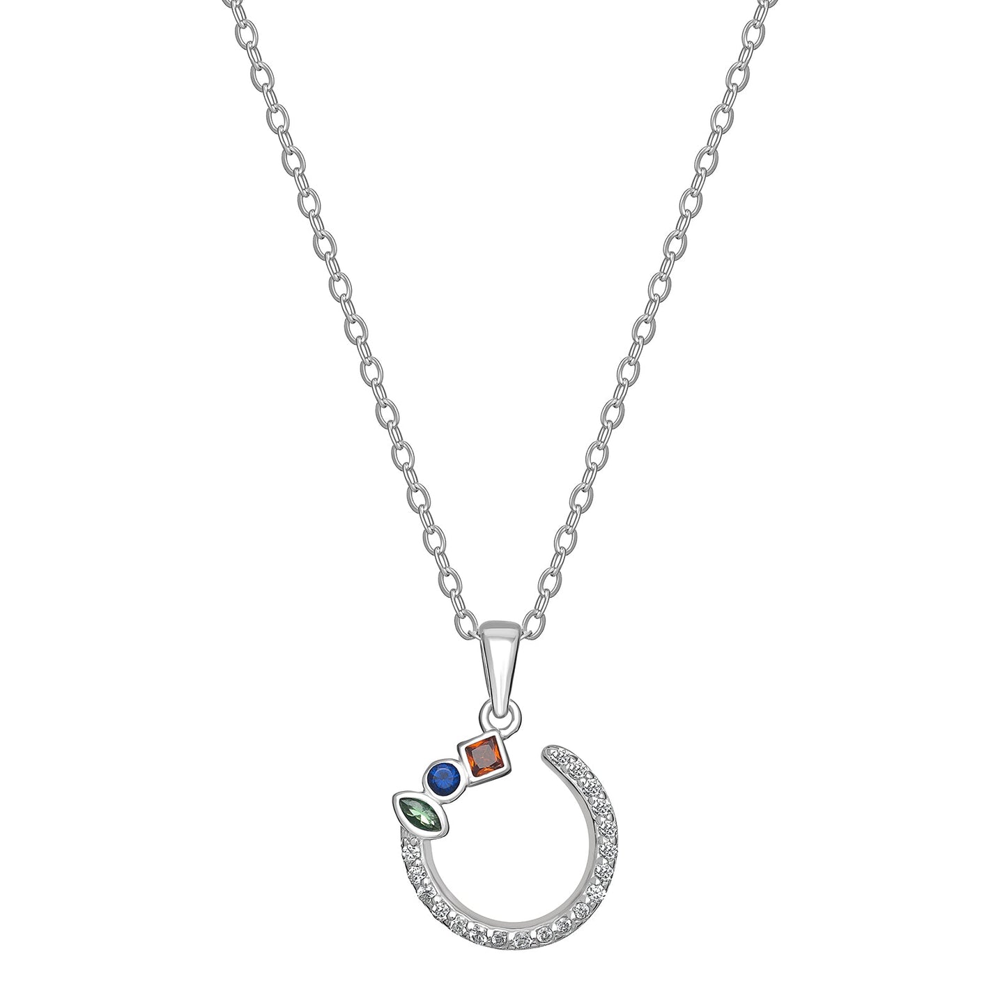 Willow Open Circle Pendant Necklace