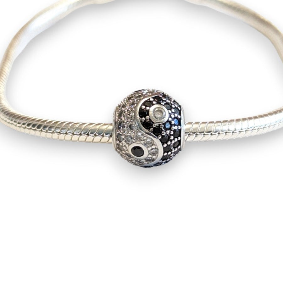 Yin and Yang Bead Charm