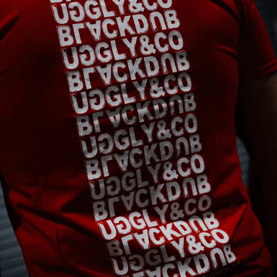 Red Repeat Tee
