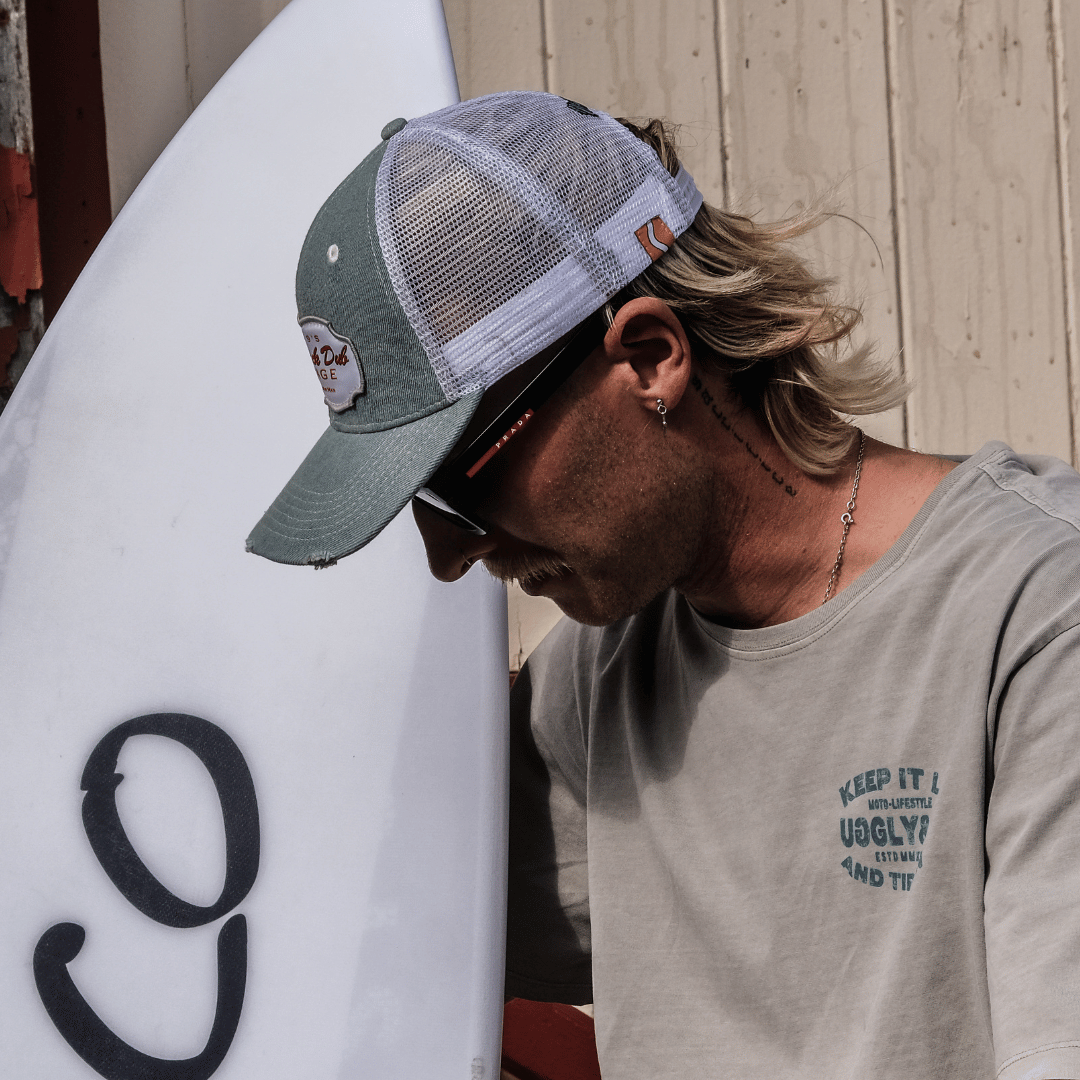 Denim Garage Cap