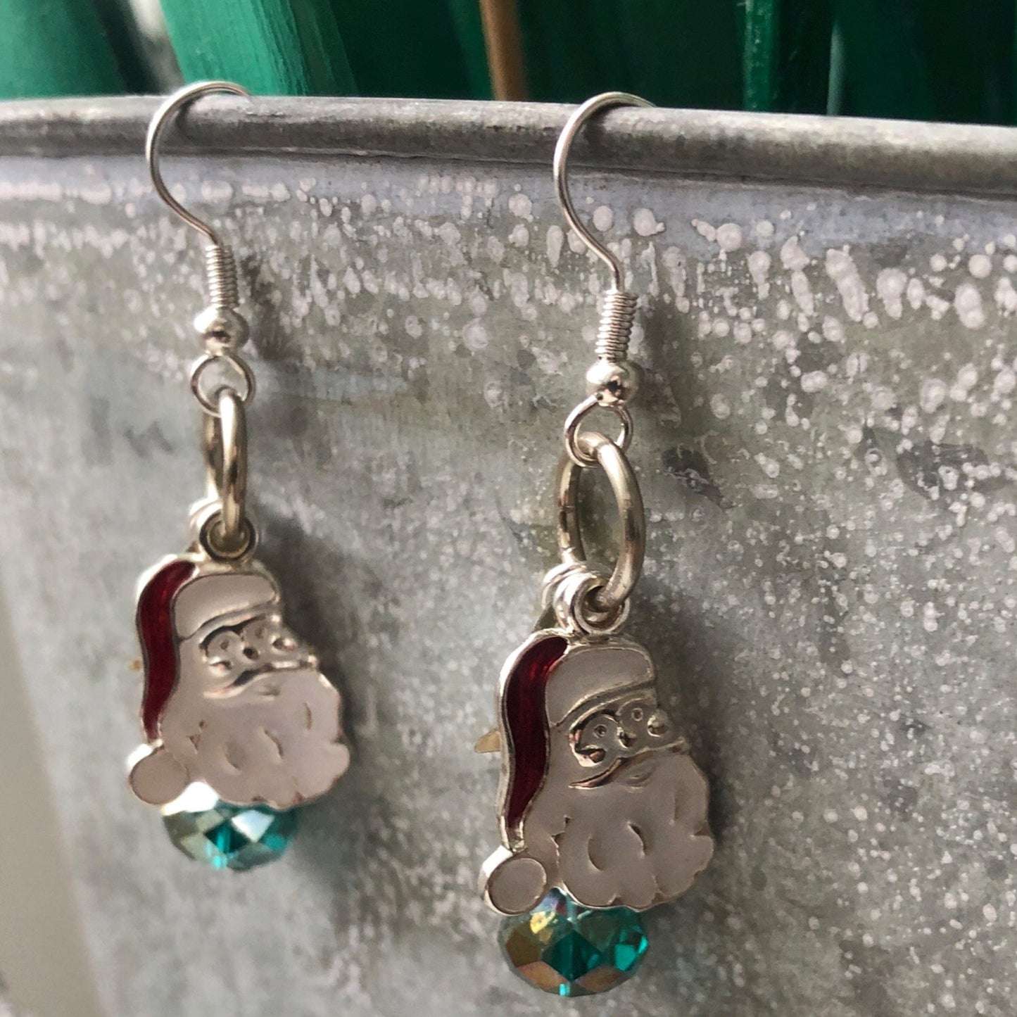 Santa Claus Dangle Earrings