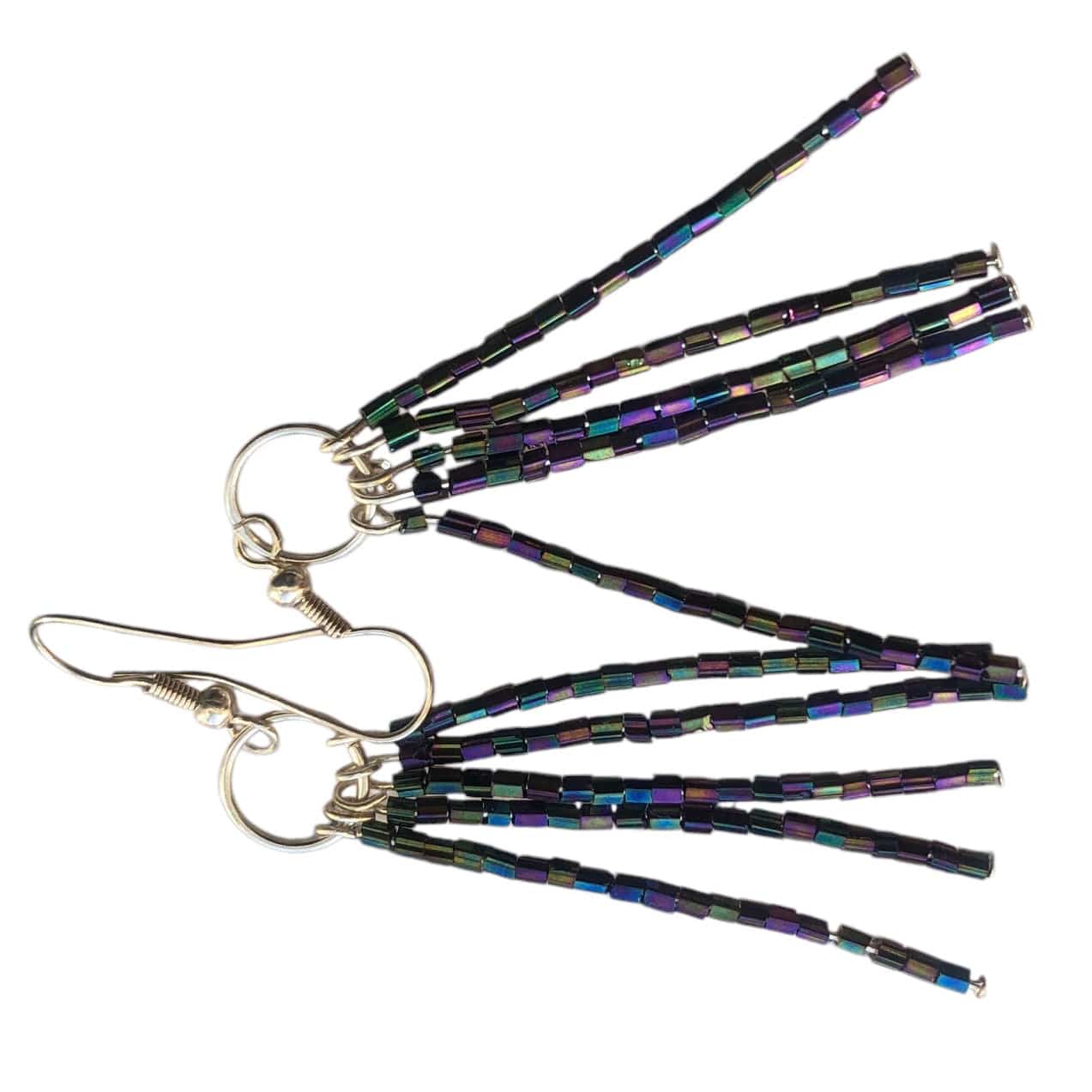 Shimmering AB Crystal Beaded Earrings