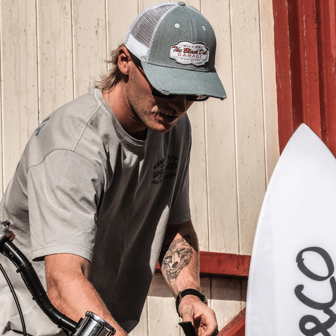 Denim Garage Cap