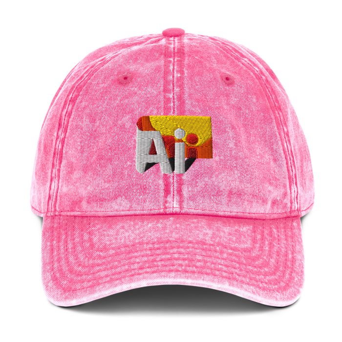 Vintage Cotton Twill Cap - Image 1